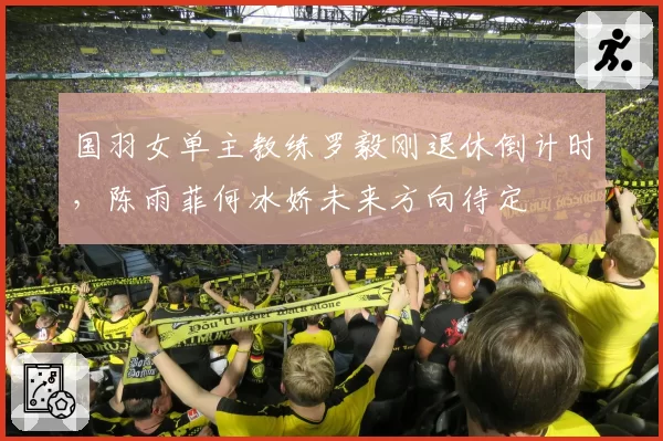 国羽女单主教练罗毅刚退休倒计时,陈雨菲何冰娇未来方向待定